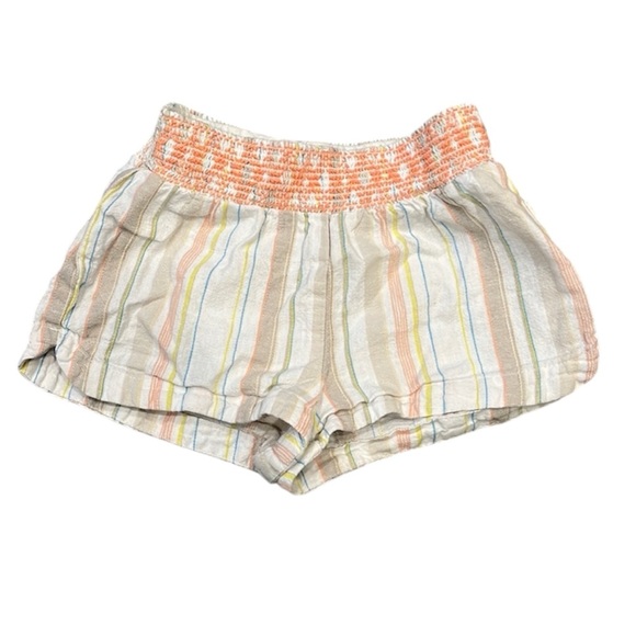 art class | Striped Pull On Shorts for Toddler Girl - Picture 1 of 4